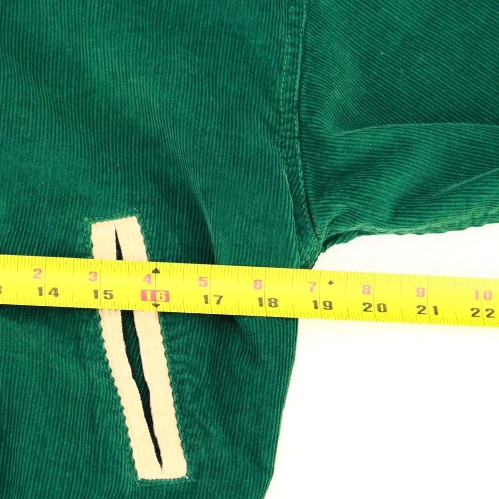 BDG Urban Outfitters Green Corduroy Varsity Jacket Mushroom Vibes Small NWT - Picture 5 of 10